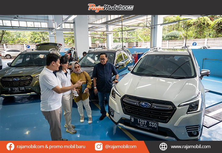 FIRST HANDOVER: The All-New Subaru Forester.