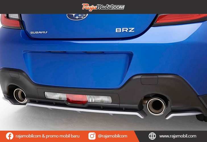 Genuine BRZ Rear Bumper Diffuser_Subaru BRZ