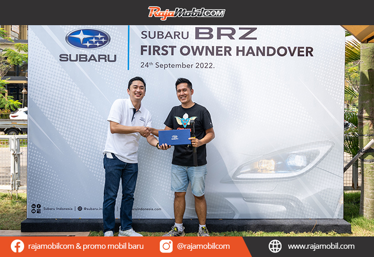 FIRST OWNER HANDOVER : The All-New Subaru BRZ.